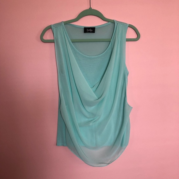 Aqua blouse - Picture 1 of 2